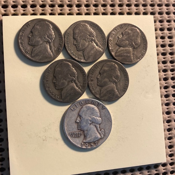 Other - Lot of 6 silver coin